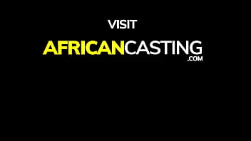 Preview 3 of Girls Shittig - African Girl Fucking Big Dick White Producer for a Job