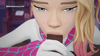 Preview 2 of Little Izzi Anal - Spidey Sex - Gwen Stacy X Miles - Ouups!! Doggy With The Window Open - 3D Anime