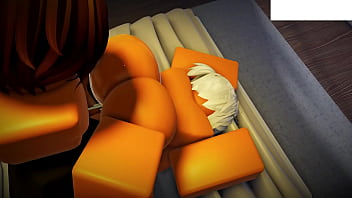 Preview 2 of Anna Nikovas First Gang Bang - Roblox Slut Pumped Full