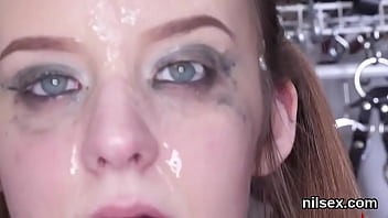 Preview 3 of Moon Sex Sun - Foxy chick was brought in anus asylum for awkward treatment