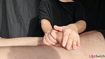 Preview 1 of Teen Shopliters - Rings Cock Handjob - closeup liljaswitch