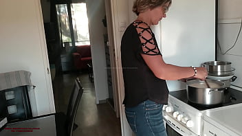 Preview 1 of Rooms Romance - PAY YOUR STEP MOM AND YOU WILL TAKE HOT HER HARD IN THE KITCHEN