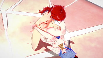 Preview 3 of Japannese Pembantu - Genshin Impact Ganyu Sex handjob and Sex [Uncensored 3D Hentai] - Japanese asian manga anime game porn