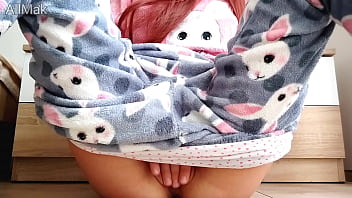Preview 3 of Sexy Video Punjabi Grill - asian skinny teen masturbate in pajamas | shaved   pussy cumming