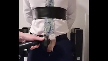 Preview 2 of No Censor Girl - Cum in bondage