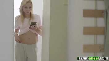 Preview 1 of Uk Tube Ging - Stud pummeling Rebecca Blacks sweet pussy and tight asshole