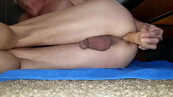 Preview 3 of Arioban Xxx - Hard anal orgasm with my dildo deep up my backside