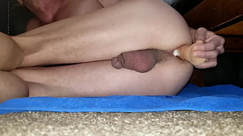Preview 4 of Arioban Xxx - Hard anal orgasm with my dildo deep up my backside