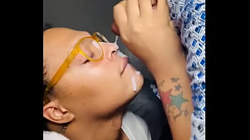 Preview 2 of British Teen Money Cash - Tsjuicybee takes nut in the face