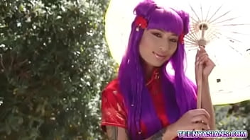 Preview 1 of Cd Girls4 - Red Dress Asian Seductress2.mp4