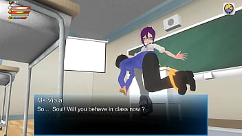 Preview 2 of Papa Mama Sek - Femdom Teacher Spanks and Pisses on you in Class