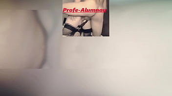 Preview 2 of Double Attack On Desk - Atada y ba&ntilde_ada por portarme mal/ Profe-Alumnau