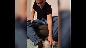 Preview 2 of Sunny Leone First Fuked Video - Footjob