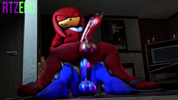 Preview 2 of Art Porn Sexcul - Sonic gets Knuckles&#039_ cock