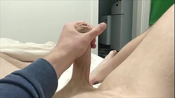 Preview 1 of Stuck At The Kichen - Huge Cock Masturbation and MEGA Cumshot