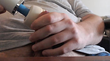 Preview 4 of Zp Ct - Solo Boy Orgasm Hitachi