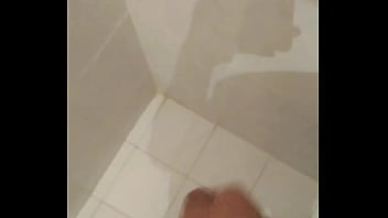 Preview 2 of Ayda Fox - Boy with cute penis masturbates in someone else&#039_s bathroom