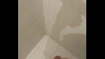 Preview 3 of Ayda Fox - Boy with cute penis masturbates in someone else&#039_s bathroom