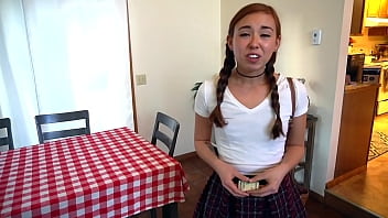 Preview 1 of 1st Xvidios - Teen18 Babysitter Pleases Her Doctors Cock While His Wife is Gone Brandibraids