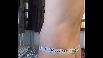 Preview 2 of Lesbian Seduce Straight Wife - Thong G-string jockstrap  underware underpant