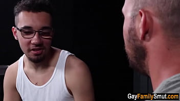 Preview 2 of Male Gets Jerket Off In A Truck - Working out with my step daddy