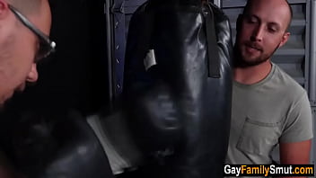 Preview 3 of Male Gets Jerket Off In A Truck - Working out with my step daddy