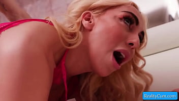 Preview 4 of Indian Capal - Sensual natural big tit blonde milf Bambino get her juicy pussy banged deep and fast by huge cock