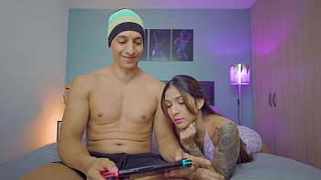Preview 1 of Www Xxx Six Six Com - I won a game after sucking my stepbrother&#039_s big cock