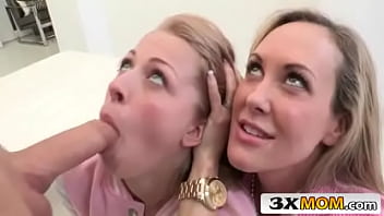 Preview 4 of Posey Tyler - double bj from milf and teen
