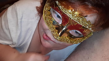 Preview 4 of Aur Gandi Video - Hot sensual closeup blowjob from a curvy russian BBW,  she sucks cock,  watches your eyes and eats your cum
