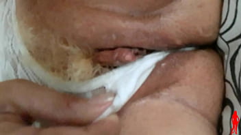 Preview 3 of Leather Gangbang Woboydy - wife with wet blonde pussy