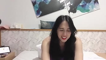 Preview 1 of Xxxhot Potos - gorgeous ladyboy trans anairb huge booty webcam