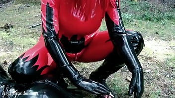 Preview 1 of Reshma Mallu Shakeela Fucking - latex rubber bdsm video (Arya Grander)