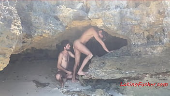 Preview 3 of Virgin Girl Sex Vedios - Bareaback On The Beach - Ken,  Rob Silva