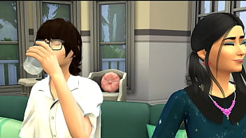 Preview 1 of Tech Japan - Nerdy step brother sneaks under his sister&#039_s blanket and starts licking her pussy unable to restrain herself the sister finally fucks her brother