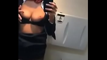Preview 1 of Laphanga Nambar Ded - Stewardess masturbates in plane loo.