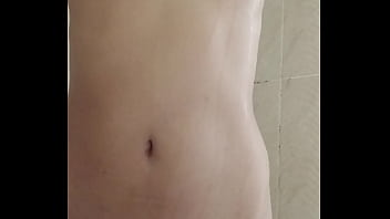 Preview 4 of Hindee Xxx Bhabee - College girl masturbates in the shower and gets caught. teen18