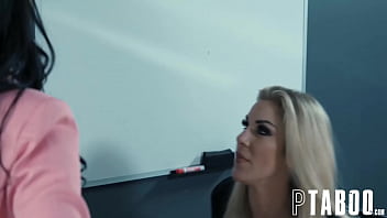 Preview 3 of Japanese Maid Boss Sleep - Swapping Secretaries Joanna Angel,  Kayla Paige,  Aliya Brynn