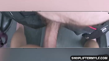 Preview 3 of School Offce - BUSTY MILF Crystal Rush thought that she would get away with her stolen merchandise, but unfortunately Wrex caught her and is now being questioned