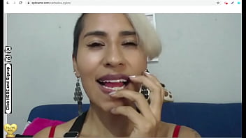 Preview 2 of Www Free Sis Vido - cute babe spits on dildo