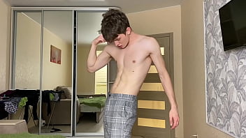 Preview 1 of Amai Sex - Teenage Boy trying to Relax after College &amp_ is the Orgasm the best Way? / Horny / Cute / Huge Dick