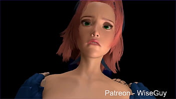 Preview 4 of Xnxx Feer Fuxk - Sakura and Hinata&#039_s Futa Sandwich Multiple POV