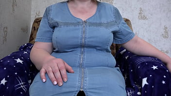 Preview 1 of Kanya Sexxxx - A mature teacher with big tits and a juicy PAWG lures her virtual student and controls his handjob Home fetish a lot of talk and ASMR