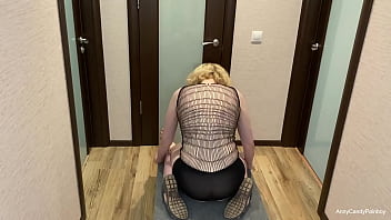 Preview 2 of Japan Porn Japan Threesome Hot - Horny blonde rubs pussy on cock AnnyCandy Painboy