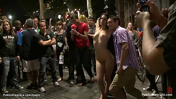 Preview 4 of Japan Porno Sexy - Spanish babe rough fucked in public