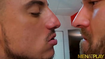 Preview 2 of Hot Movies Thai - MENATPLAY Klein Kerr Anal Fucks Suited Gay Boss James Castle