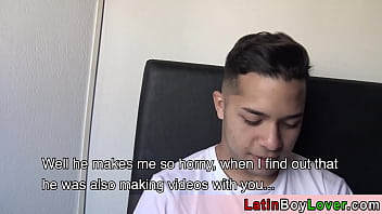 Preview 1 of Bwendy Taylor - Latin teen stepson confessing on stepdads big dick