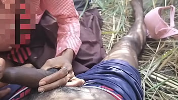 Preview 3 of Girl And Girl Hand Fuck - Indian desi village college girl fucked by taking her to jungle
