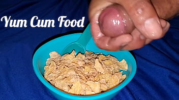 Preview 2 of Laki 2 Black - I Frosted my flakes with my Delicious Cock milk. All part of my Delicious breakfast.