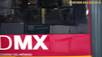 Preview 1 of Full Ht - Meeting Two HOT ASS Babes At Bus Stop Ends In Incredible FOURSOME Back Home